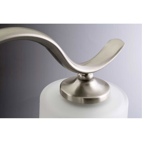 Briscoe 4 Light 31 inch Brushed Nickel Bath Vanity Wall Light